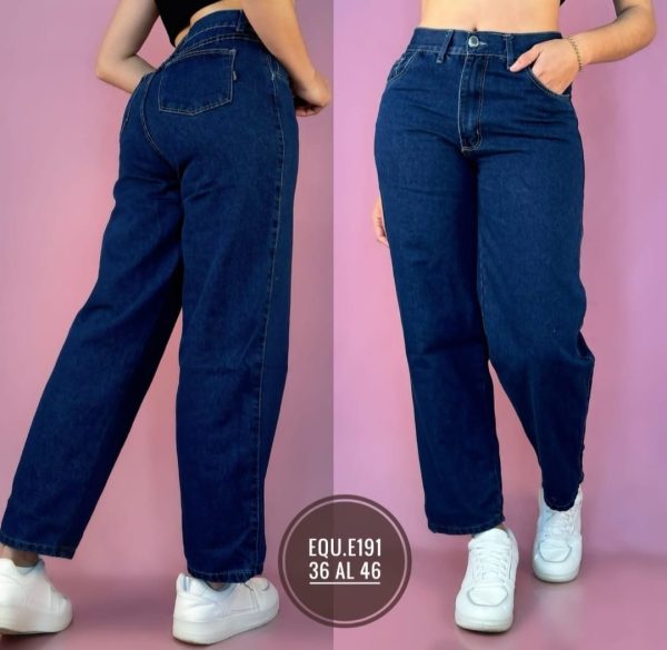 Jeans MON para Dama - Corte Recto: 2 Unidades por 159.000 Gs