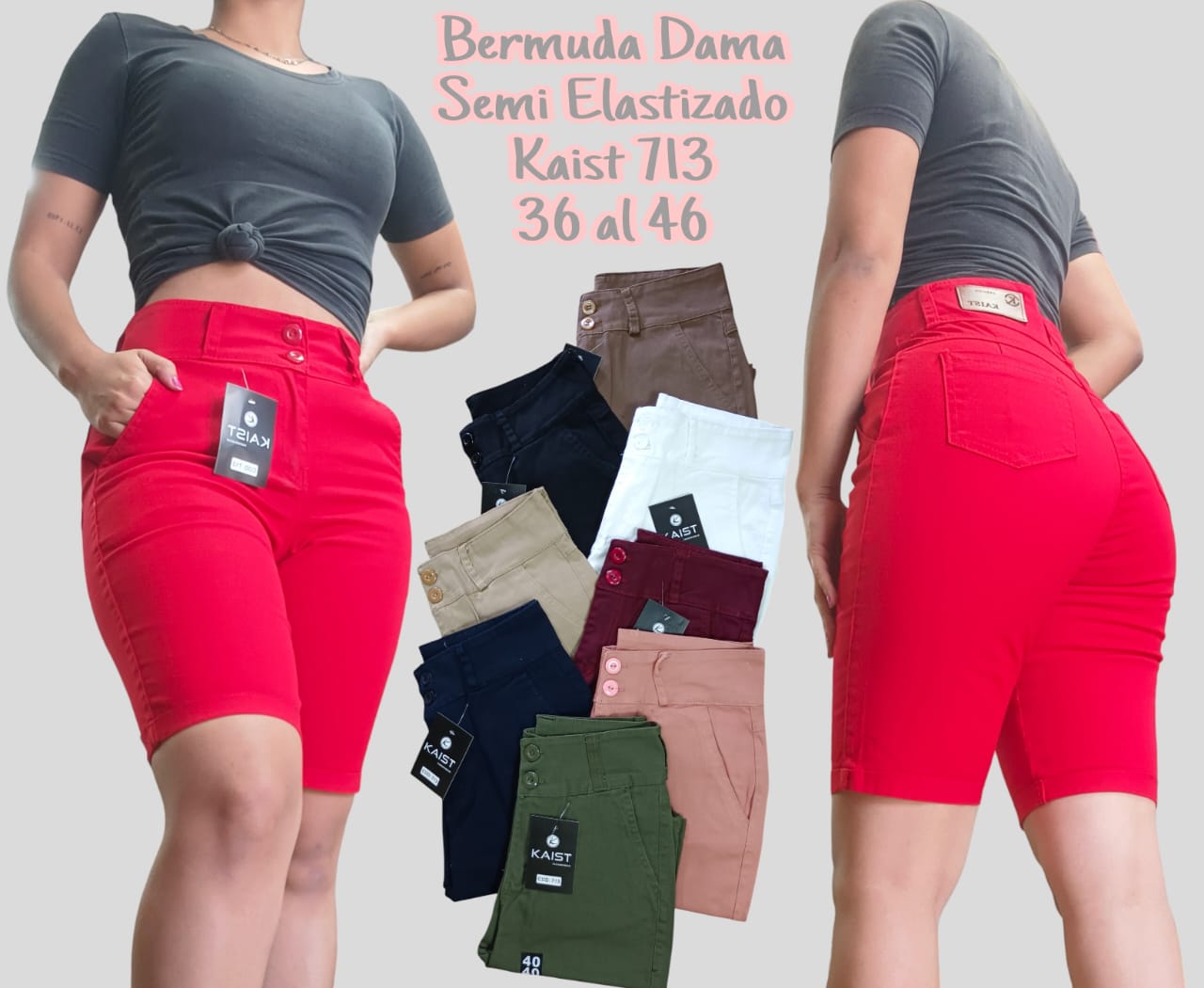 Bermudas para damas