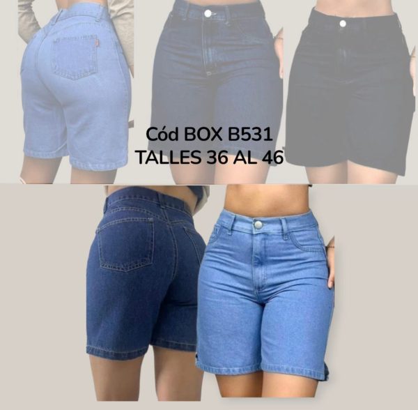 Bermudas para damas talle 36 al 46 - Image 4