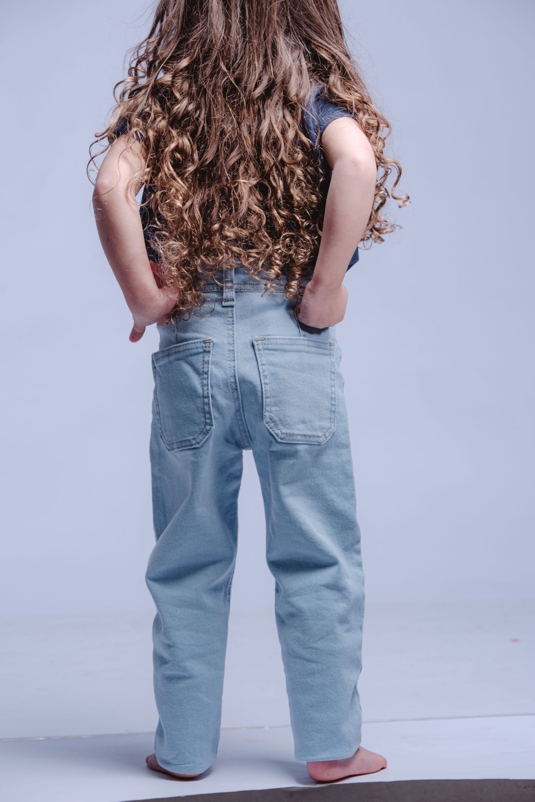 2 Pantalones Jean Recto para niña S/R NVD/Liso C/C - Image 2