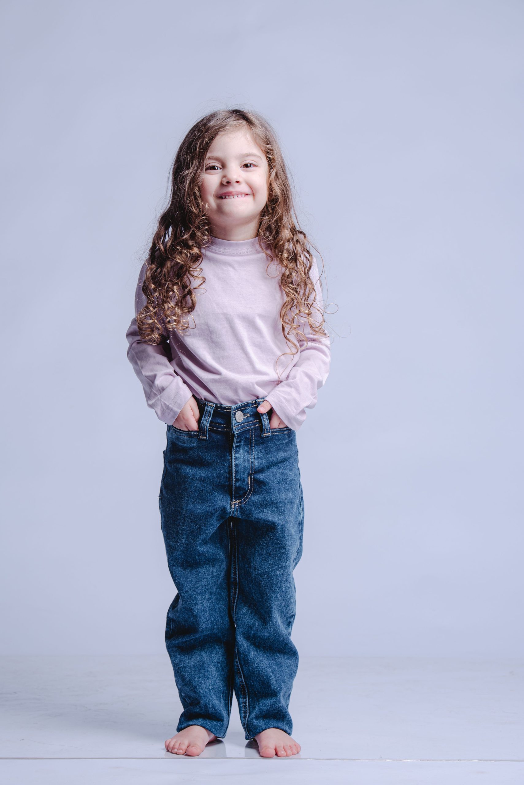 pantalon jeans recto para niña-3